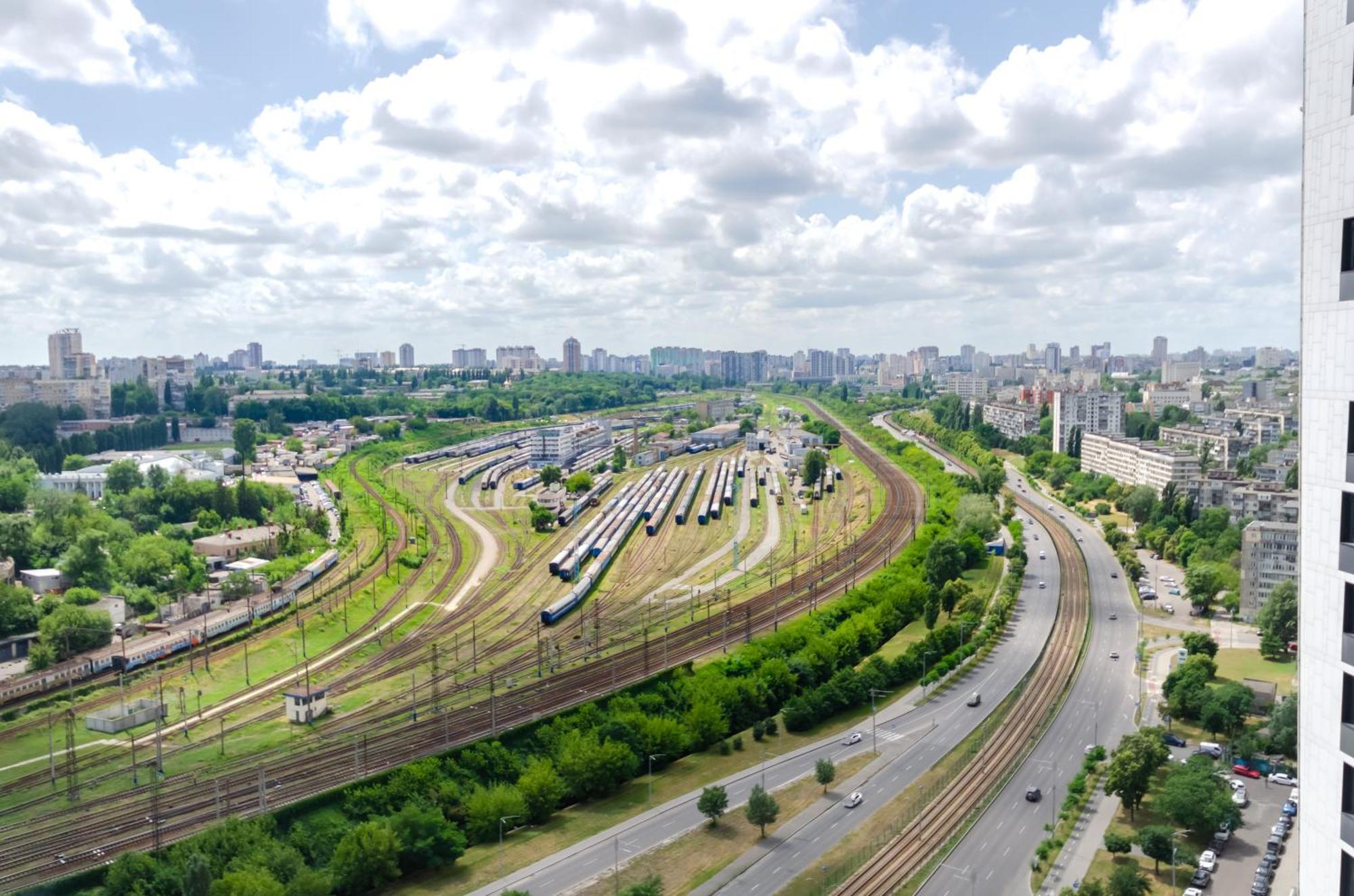 13131 floor Nivki-park Lejlighed Kiev Eksteriør billede